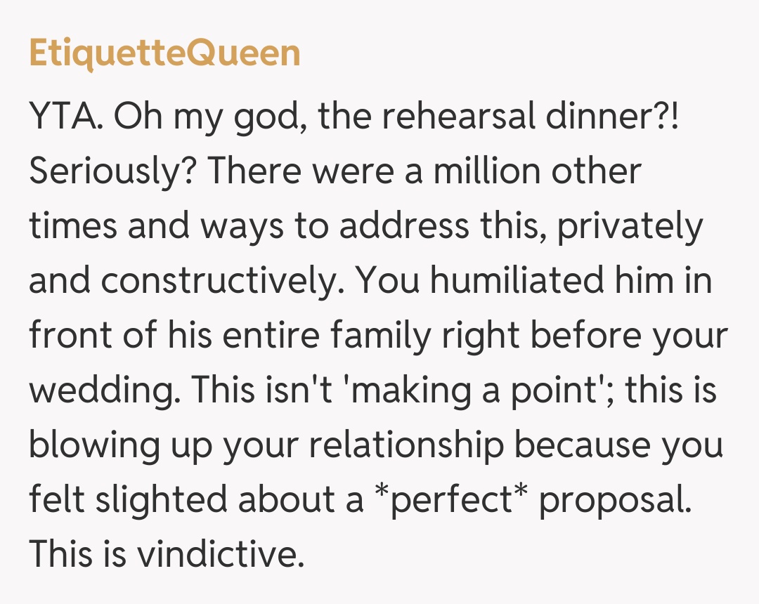 Comentariu de la EtiquetteQueen