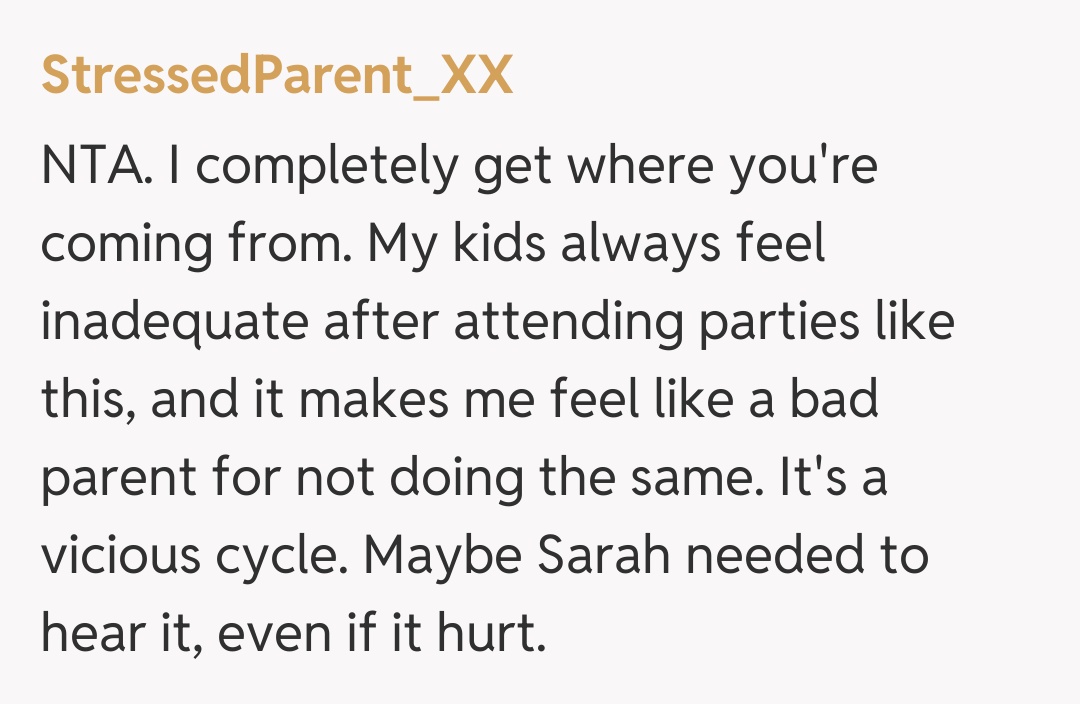 Comentariu de la StressedParent_XX