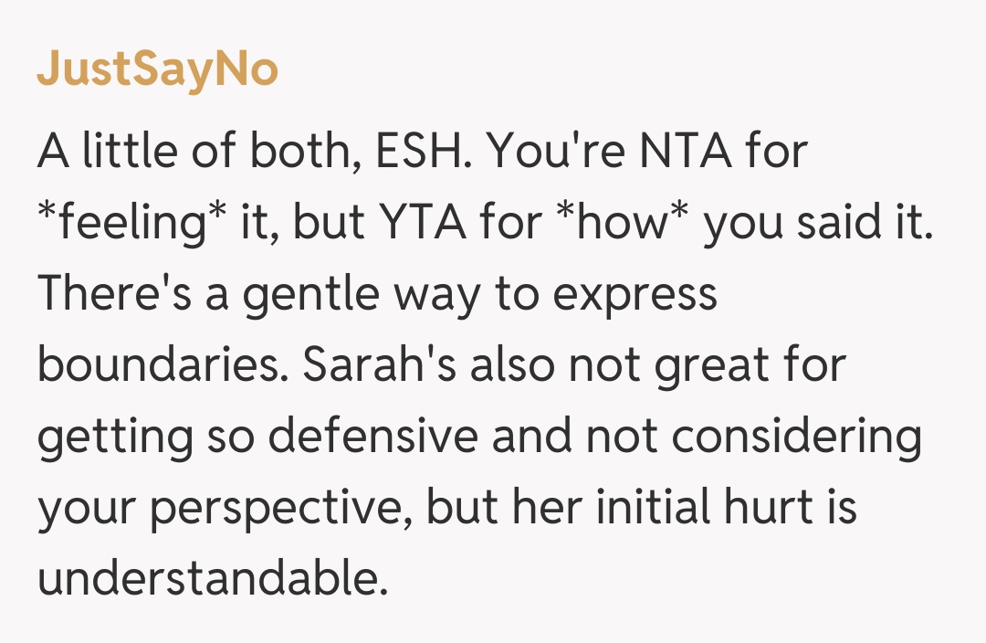 Comentariu de la JustSayNo