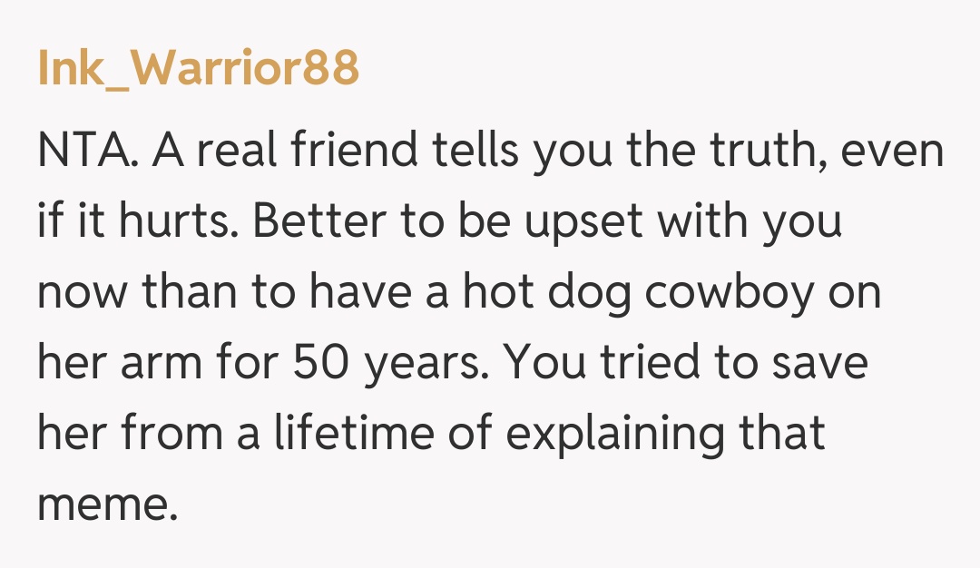 Comentariu de la Ink_Warrior88