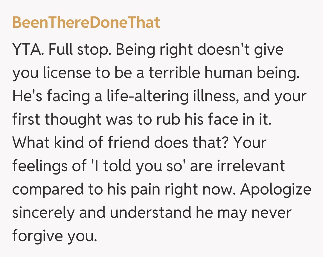 Comentariu de la BeenThereDoneThat