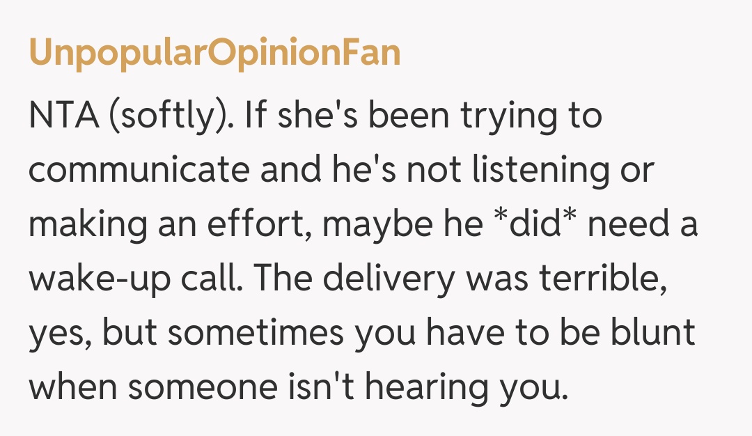 Comentariu de la UnpopularOpinionFan