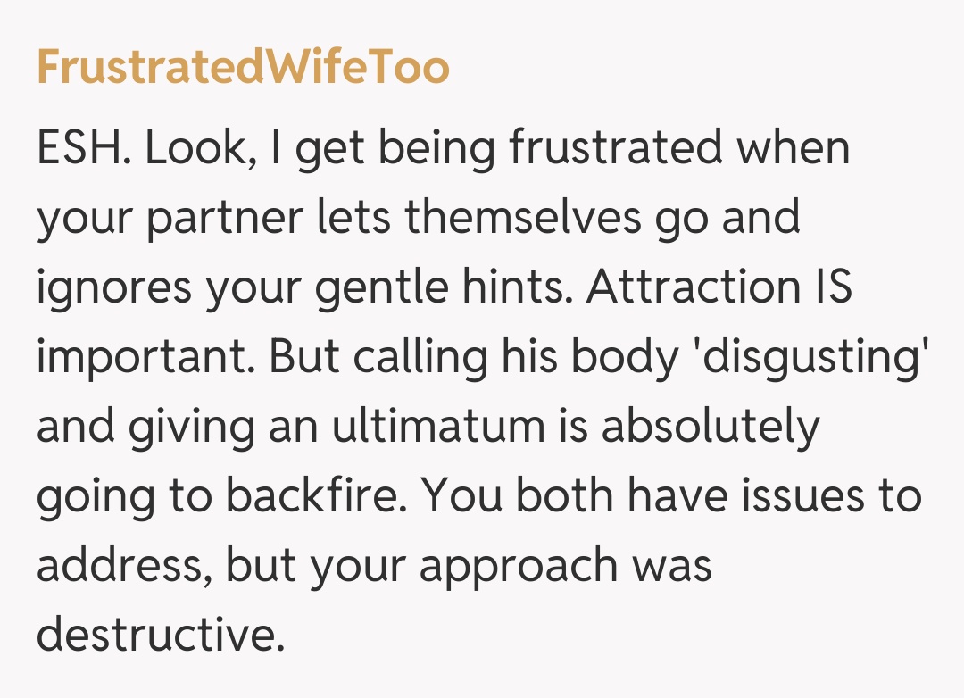 Comentariu de la FrustratedWifeToo