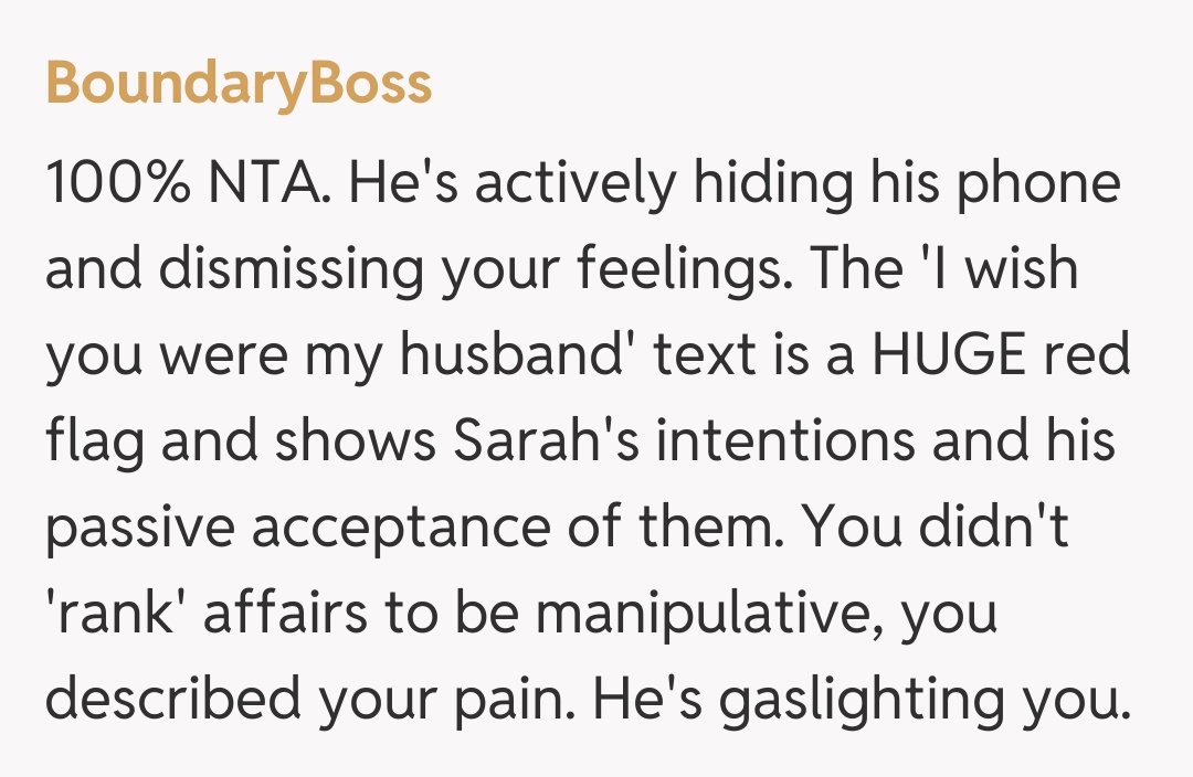 Comentariu de la BoundaryBoss