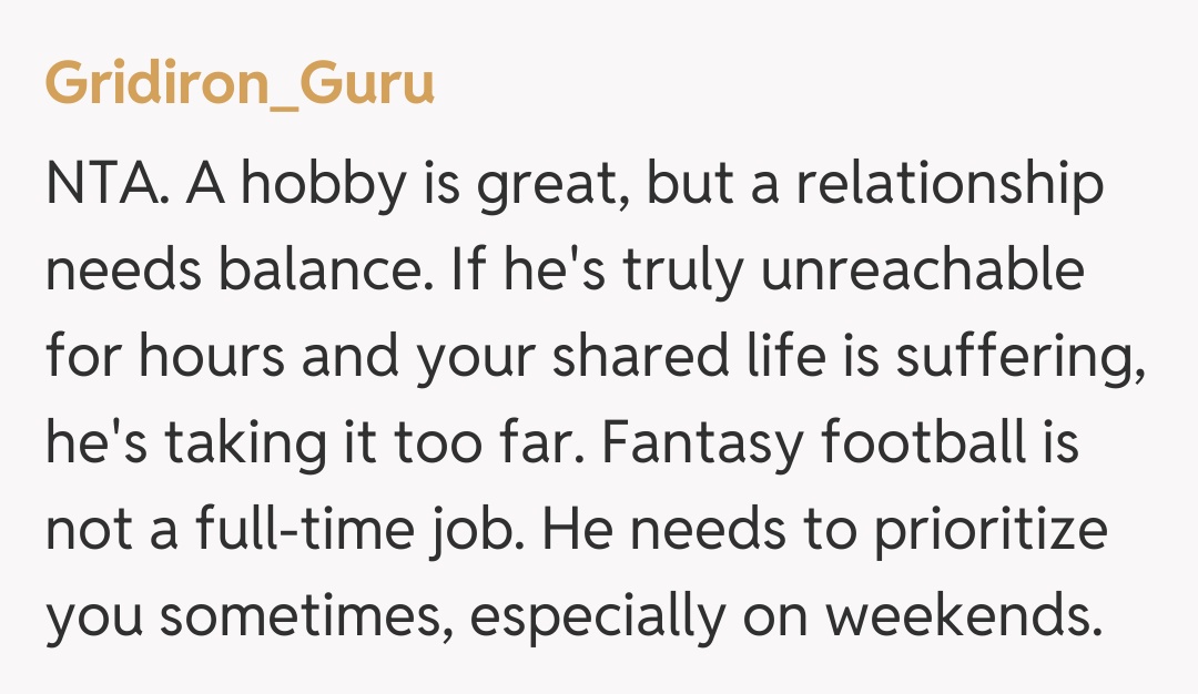 Comentariu de la Gridiron_Guru