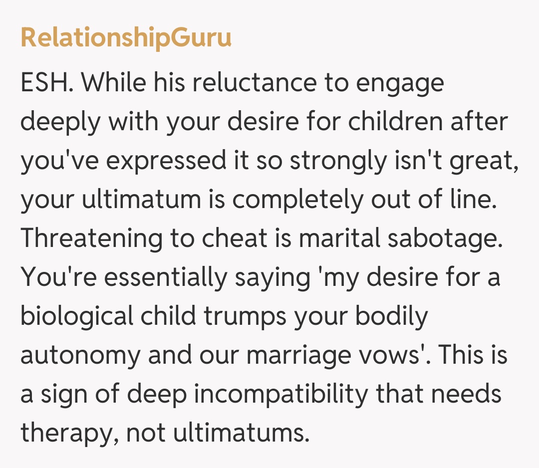 Comentariu de la RelationshipGuru