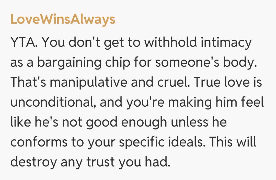 Comentariu de la LoveWinsAlways