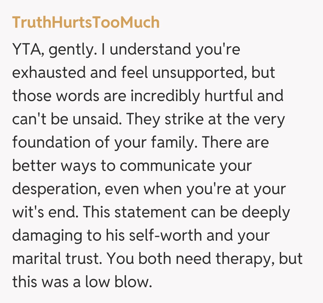 Comentariu de la TruthHurtsTooMuch