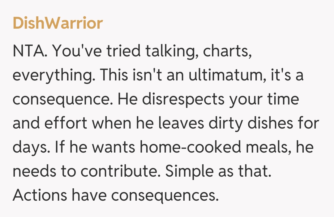 Comentariu de la DishWarrior