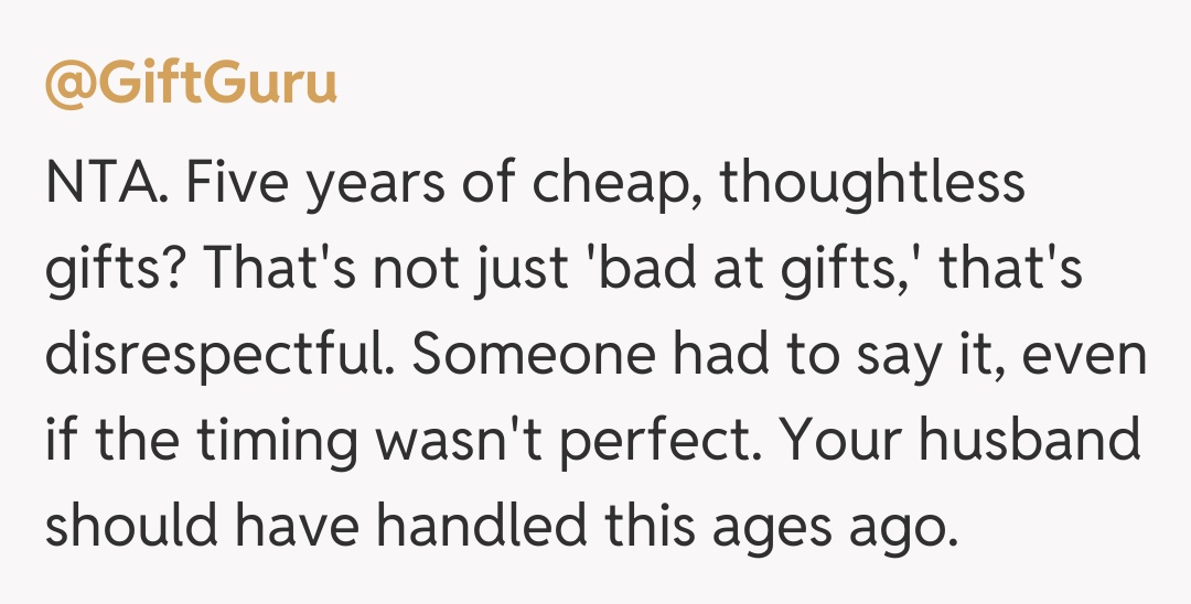 Comentariu de la @GiftGuru