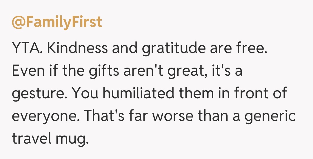 Comentariu de la @FamilyFirst