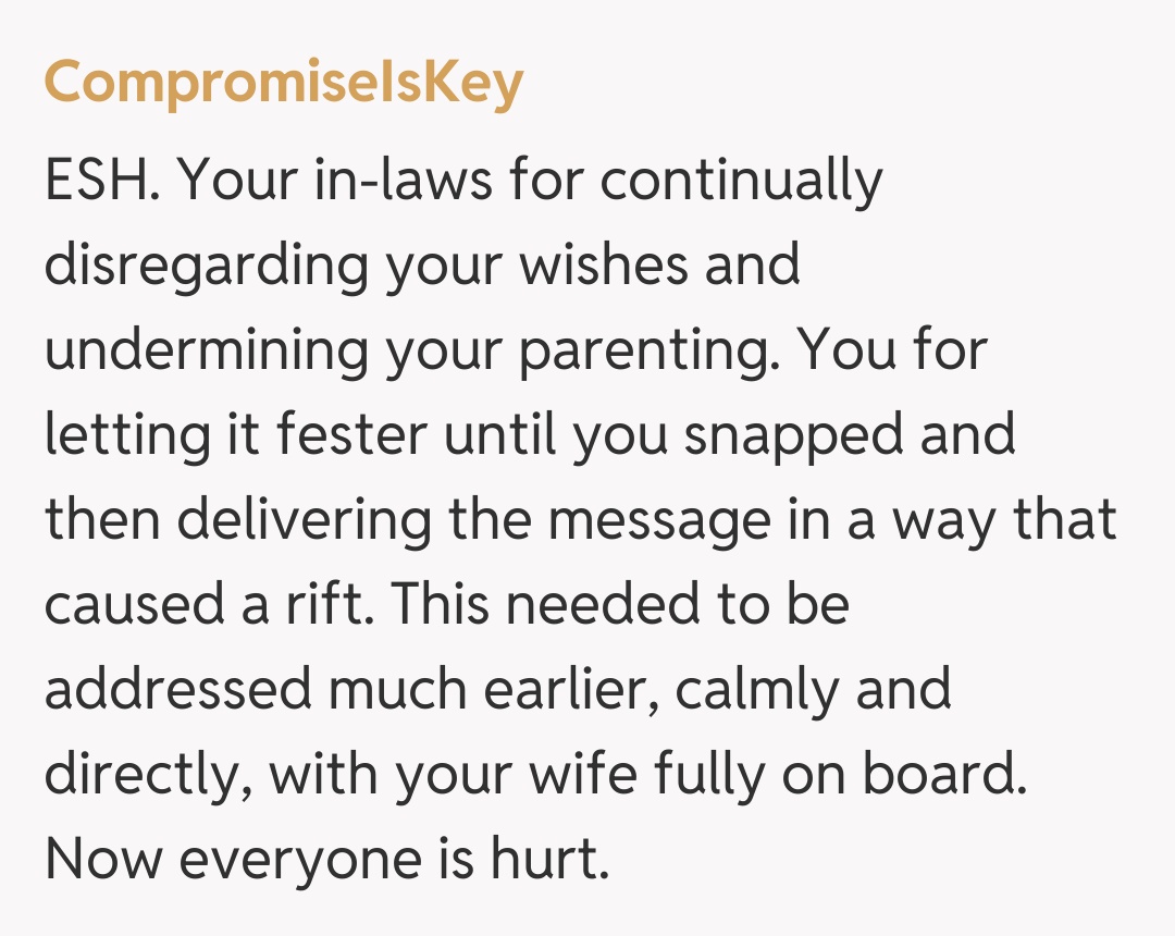 Comentariu de la CompromiseIsKey