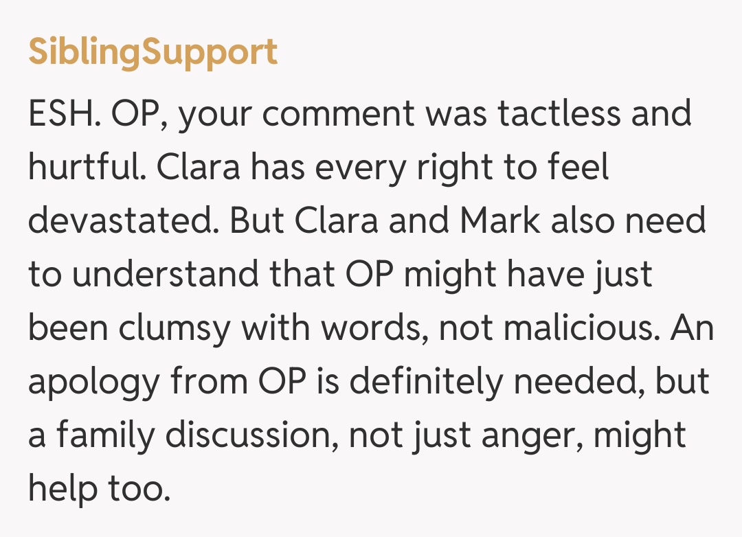 Comentariu de la SiblingSupport