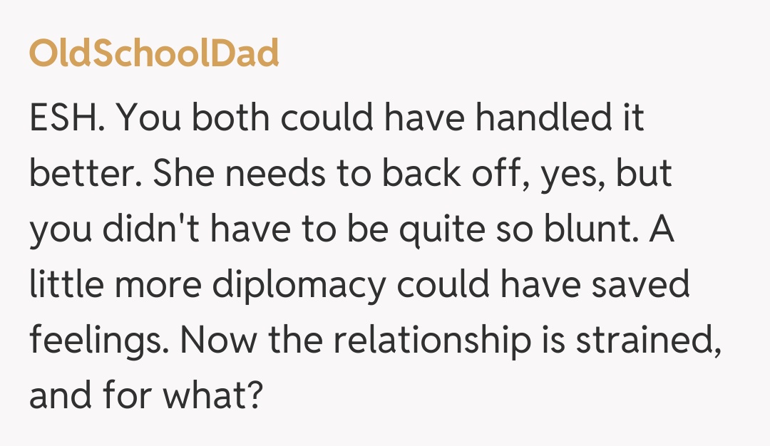 Comentariu de la OldSchoolDad