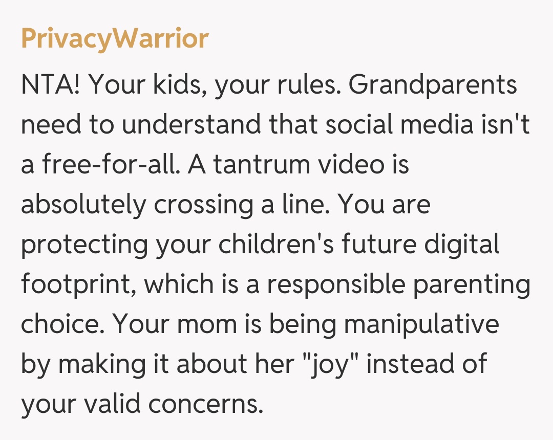 Comentariu de la PrivacyWarrior