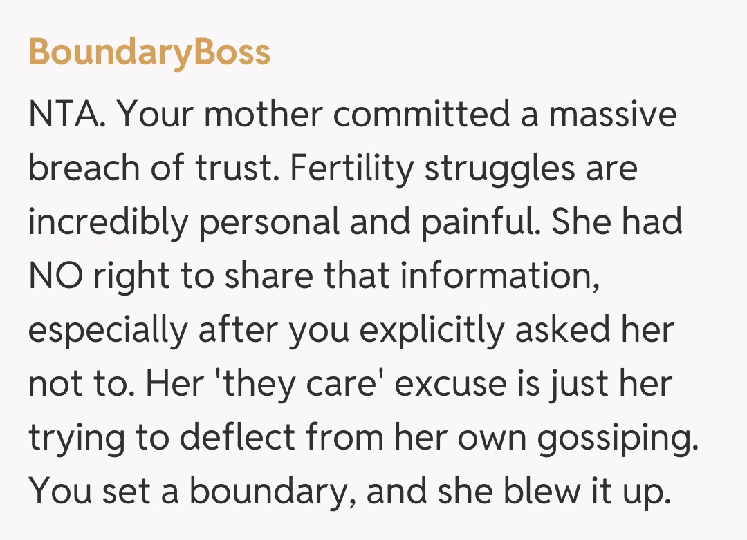 Comentariu de la BoundaryBoss