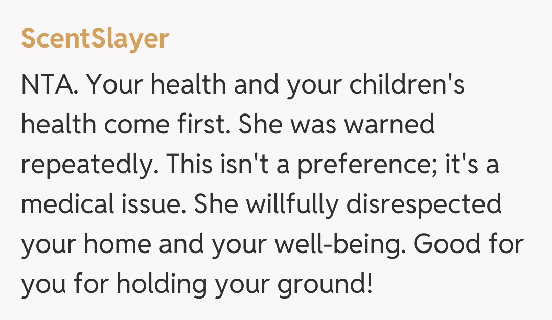 Comentariu de la ScentSlayer