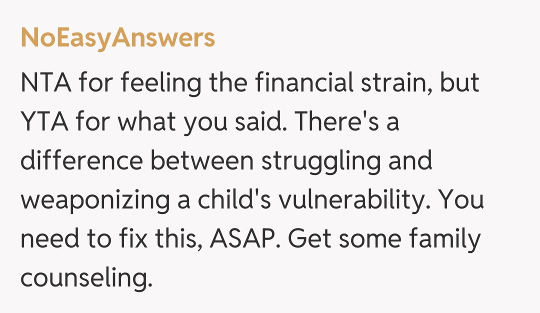 Comentariu de la NoEasyAnswers