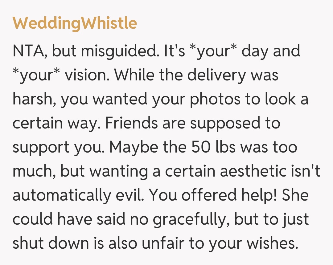 Comentariu de la WeddingWhistle
