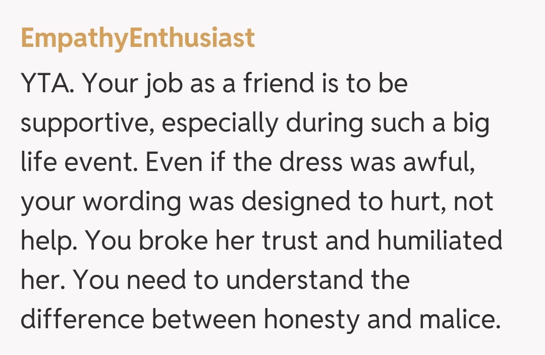 Comentariu de la EmpathyEnthusiast