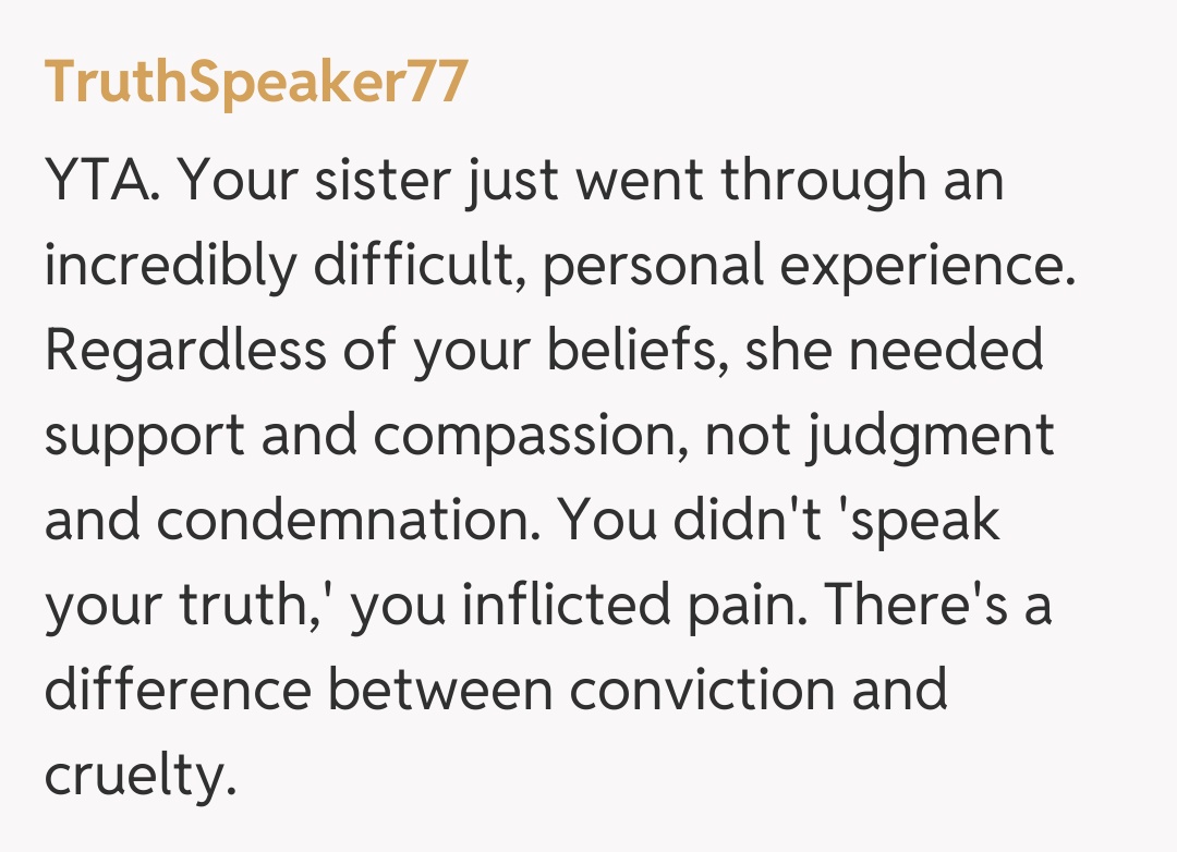 Comentariu de la TruthSpeaker77