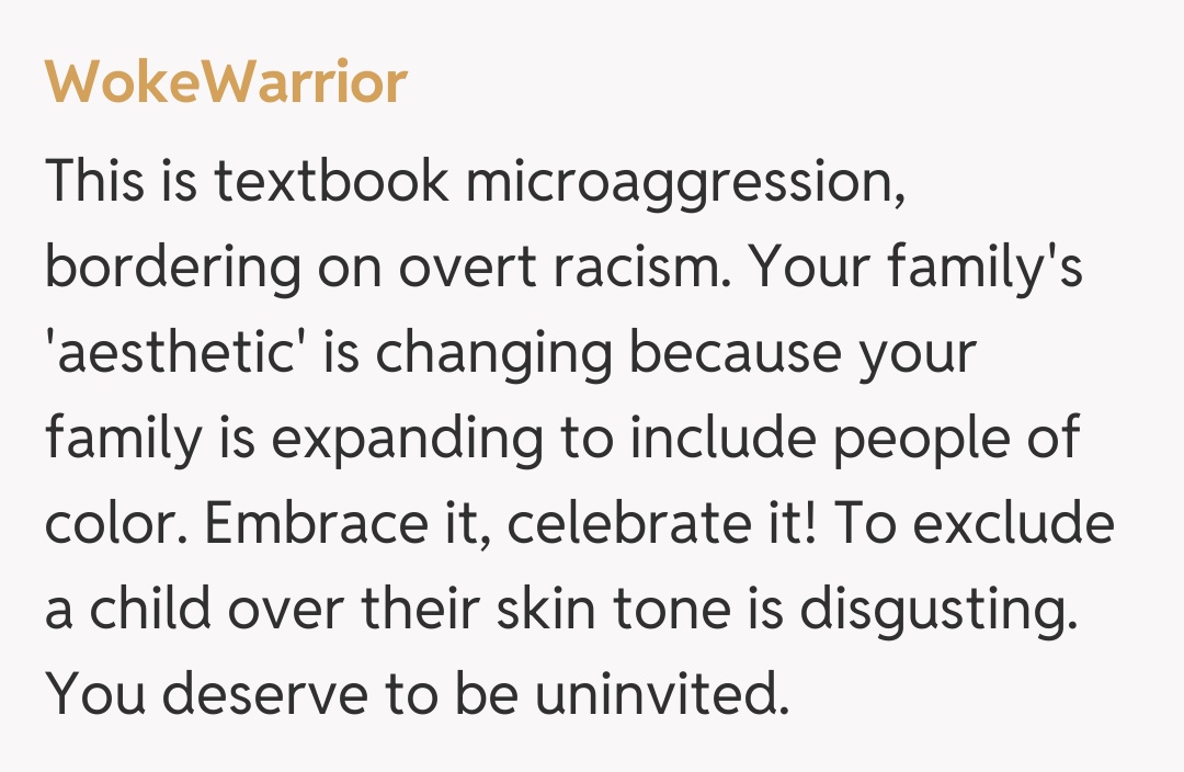 Comentariu de la WokeWarrior