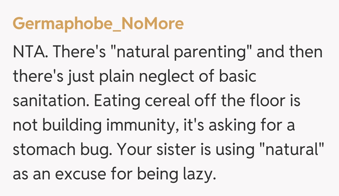 Comentariu de la Germaphobe_NoMore