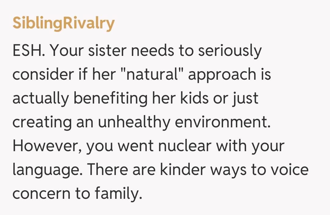 Comentariu de la SiblingRivalry