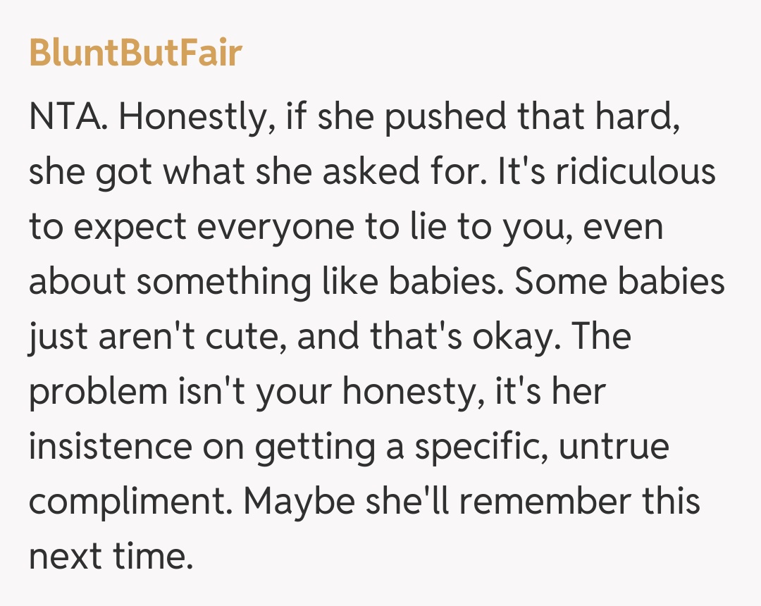 Comentariu de la BluntButFair