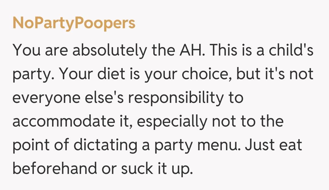 Comentariu de la NoPartyPoopers