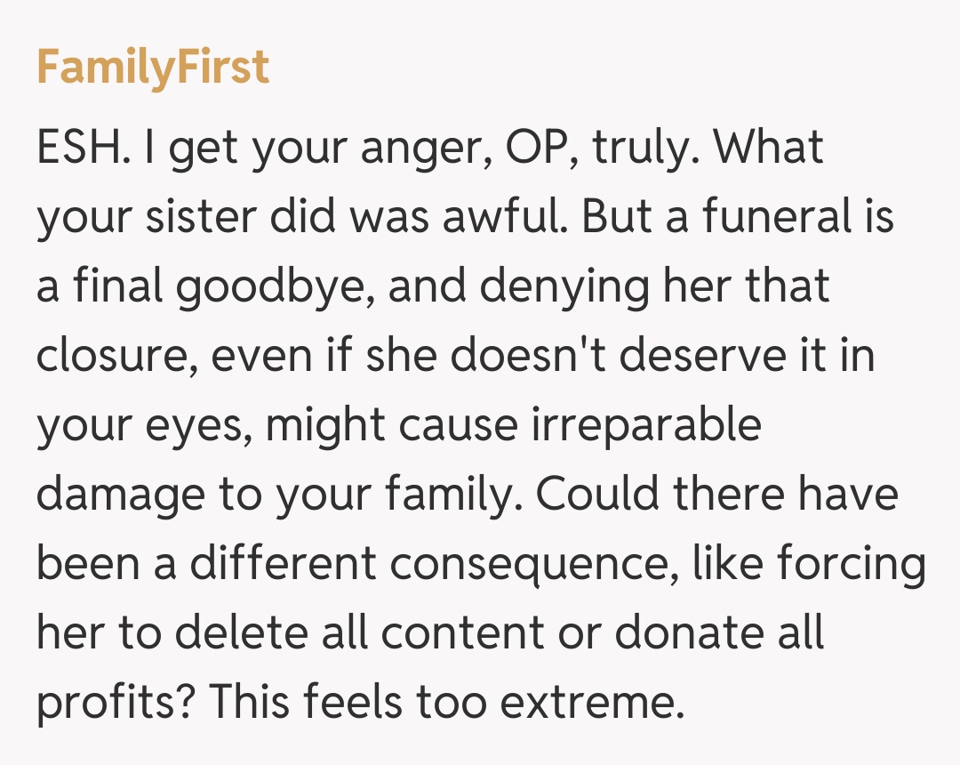 Comentariu de la FamilyFirst