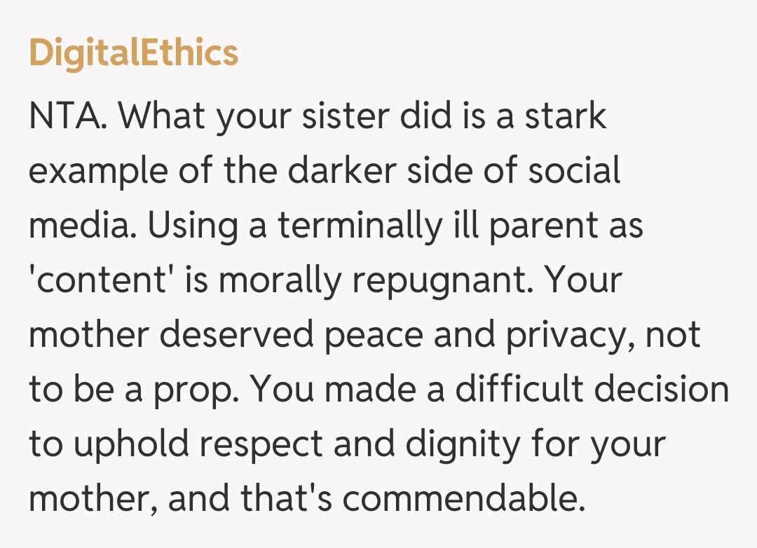 Comentariu de la DigitalEthics