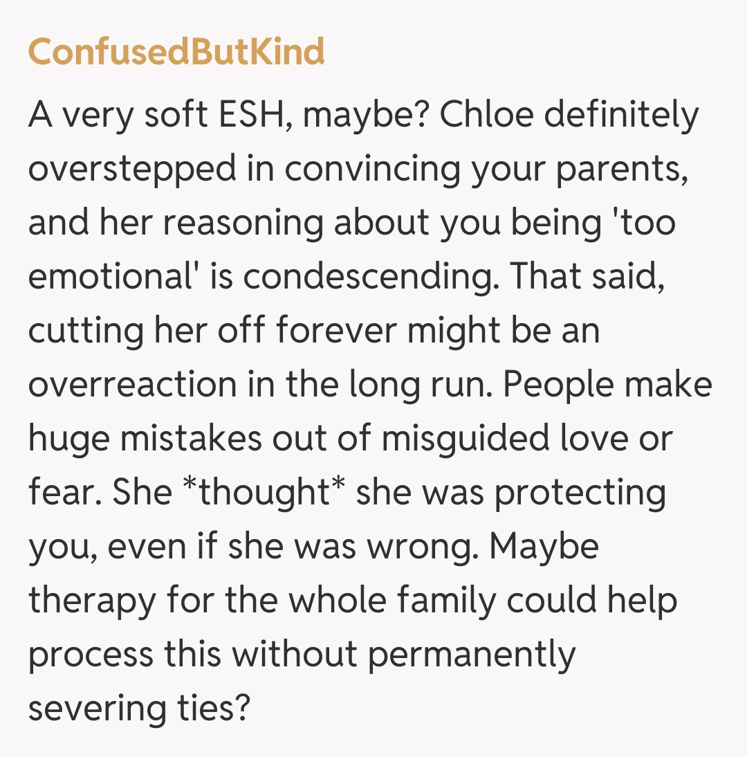 Comentariu de la ConfusedButKind