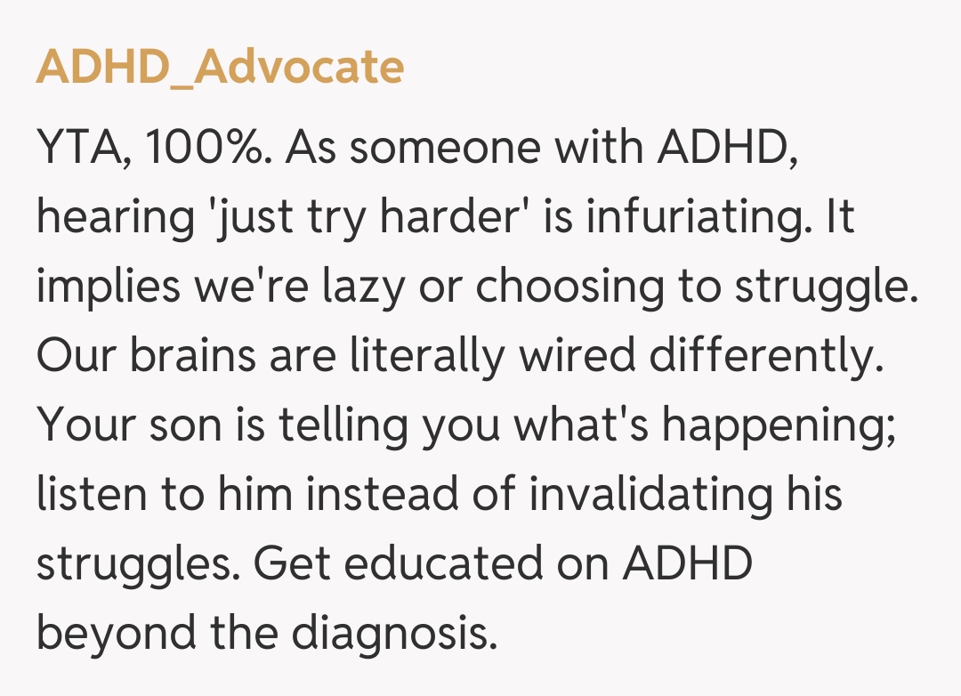 Comentariu de la ADHD_Advocate