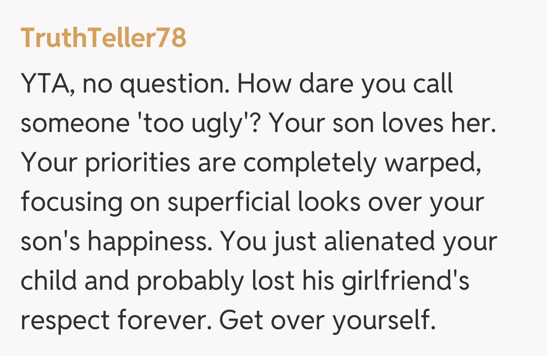 Comentariu de la TruthTeller78