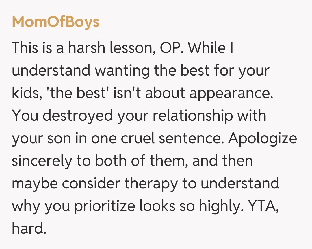 Comentariu de la MomOfBoys