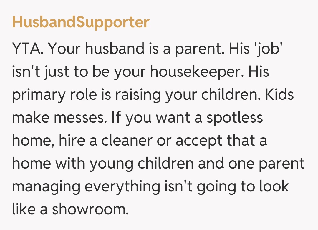 Comentariu de la HusbandSupporter