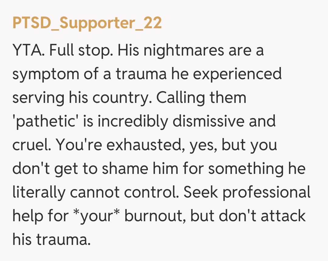 Comentariu de la PTSD_Supporter_22