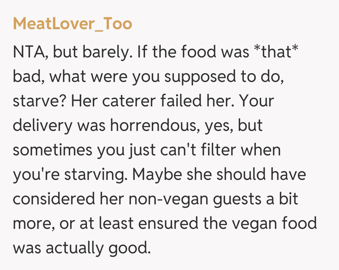 Comentariu de la MeatLover_Too