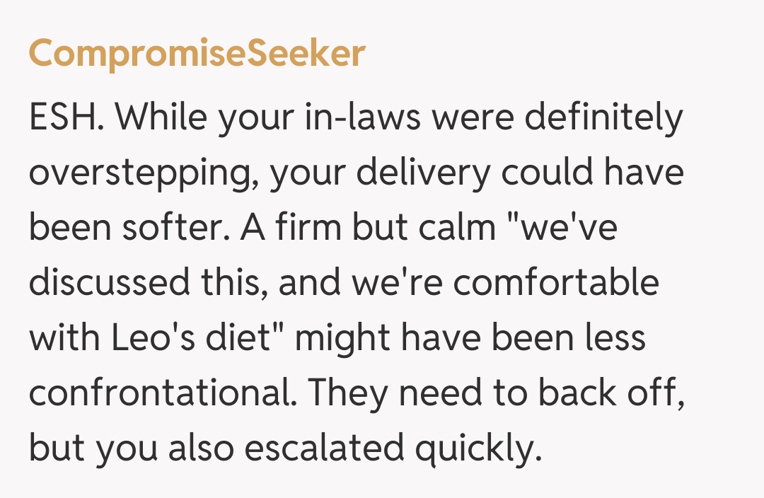 Comentariu de la CompromiseSeeker