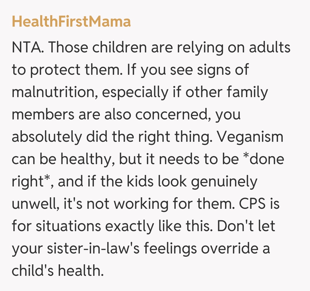 Comentariu de la HealthFirstMama