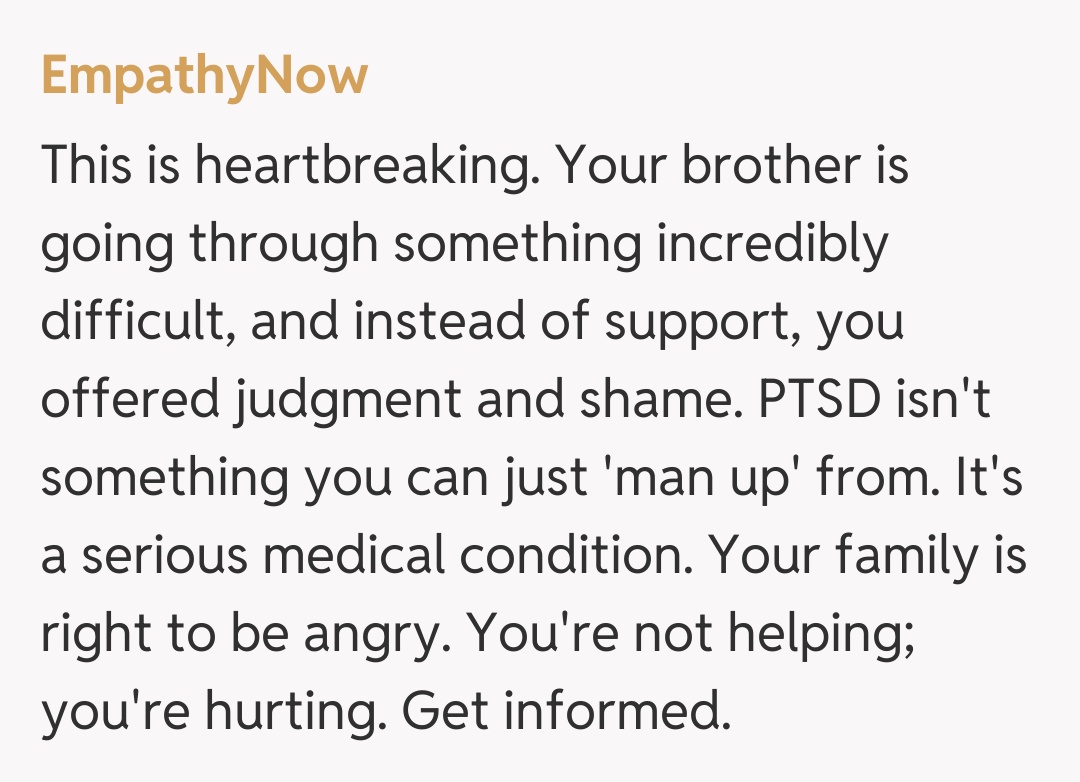 Comentariu de la EmpathyNow