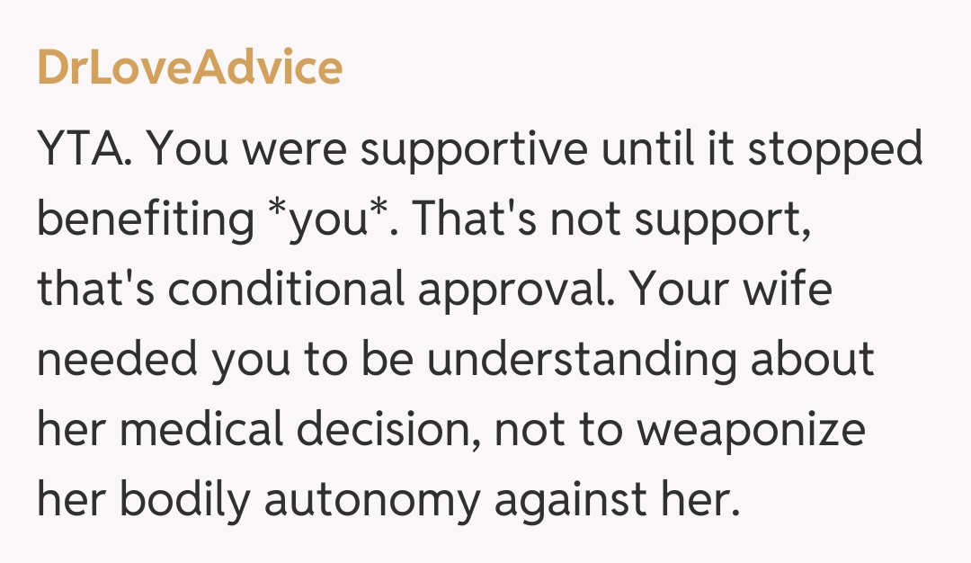 Comentariu de la DrLoveAdvice