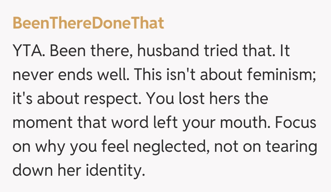 Comentariu de la BeenThereDoneThat