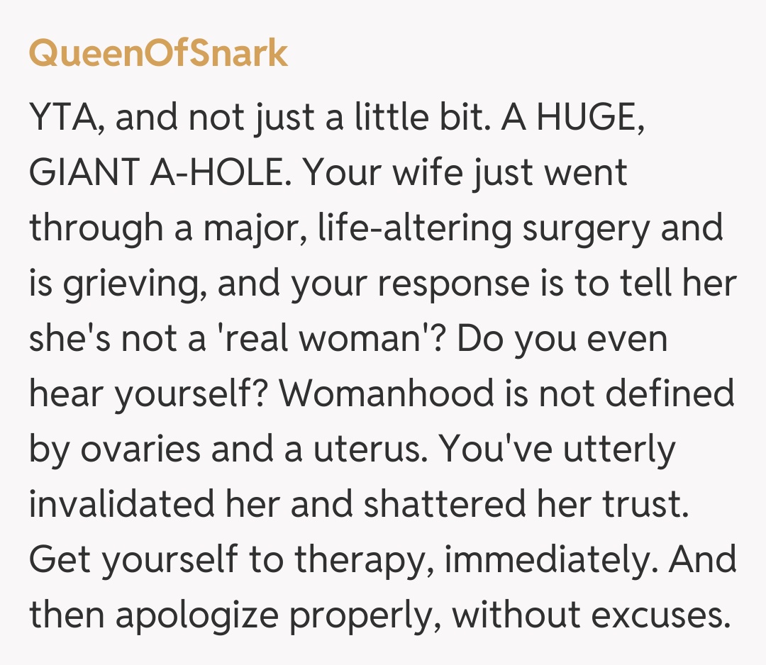 Comentariu de la QueenOfSnark