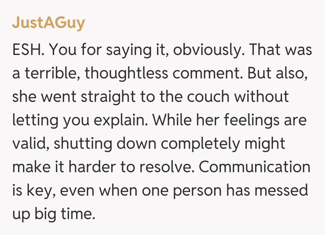 Comentariu de la JustAGuy