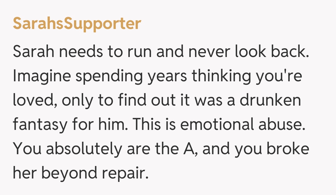 Comentariu de la SarahsSupporter