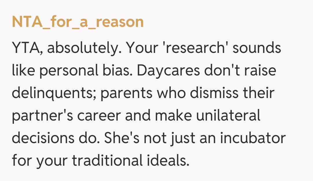 Comentariu de la NTA_for_a_reason