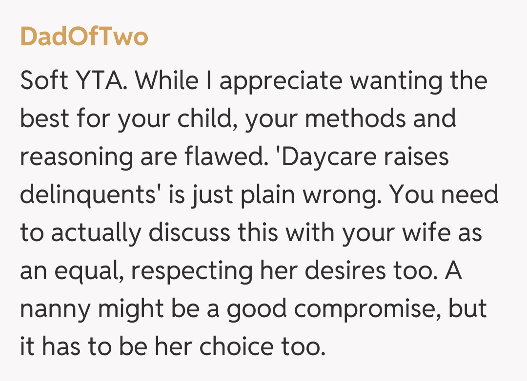 Comentariu de la DadOfTwo