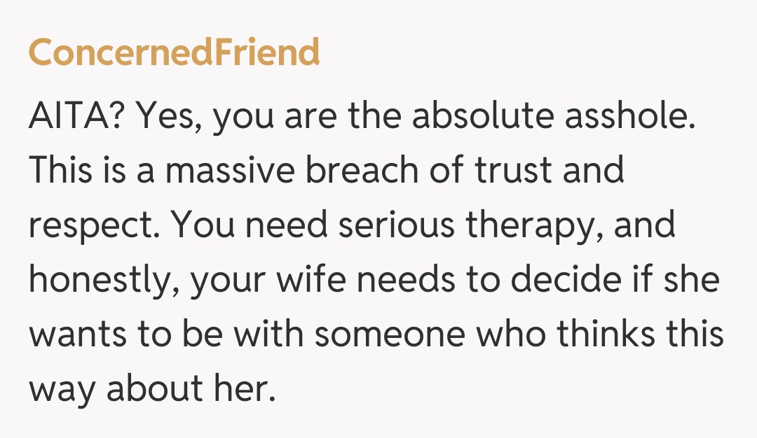 Comentariu de la ConcernedFriend